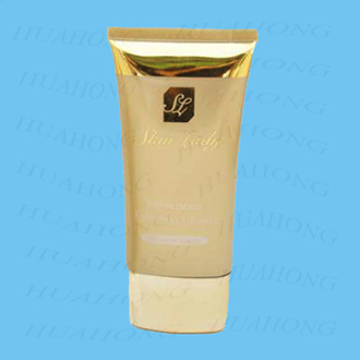 oval cosmetic tube
